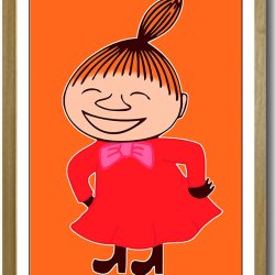 Mumi plakat 30x40cm i ramme