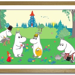 Mumi plakat 30x40cm i ramme