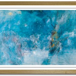 Oluf Hst poster 30x40cm in frame