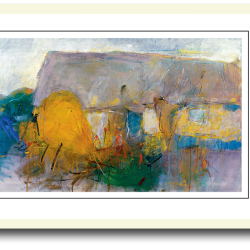 Oluf Hst plakat 30x40cm i ramme