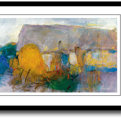 Oluf Hst plakat 30x40cm i ramme