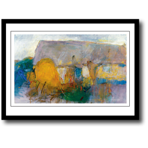 Oluf Hst plakat 30x40cm i ramme