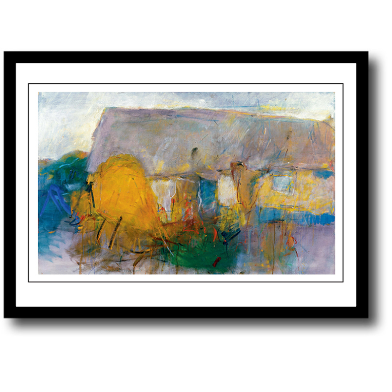 Oluf Hst plakat 30x40cm i ramme