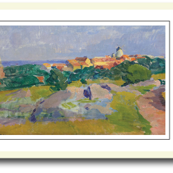 Oluf Hst plakat 30x40cm i ramme