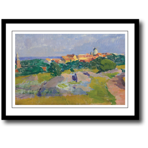 Oluf Hst plakat 30x40cm i ramme