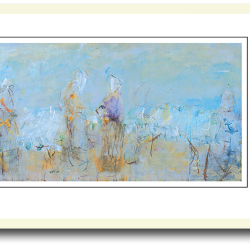 Oluf Hst poster 30x40 in frame