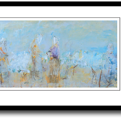 Oluf Hst poster 30x40 in frame