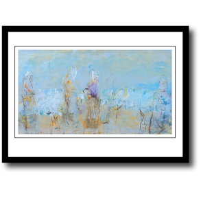 Oluf Hst plakat 30x40cm i ramme