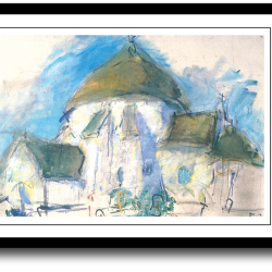 Oluf Hst plakat 30x40cm i ramme