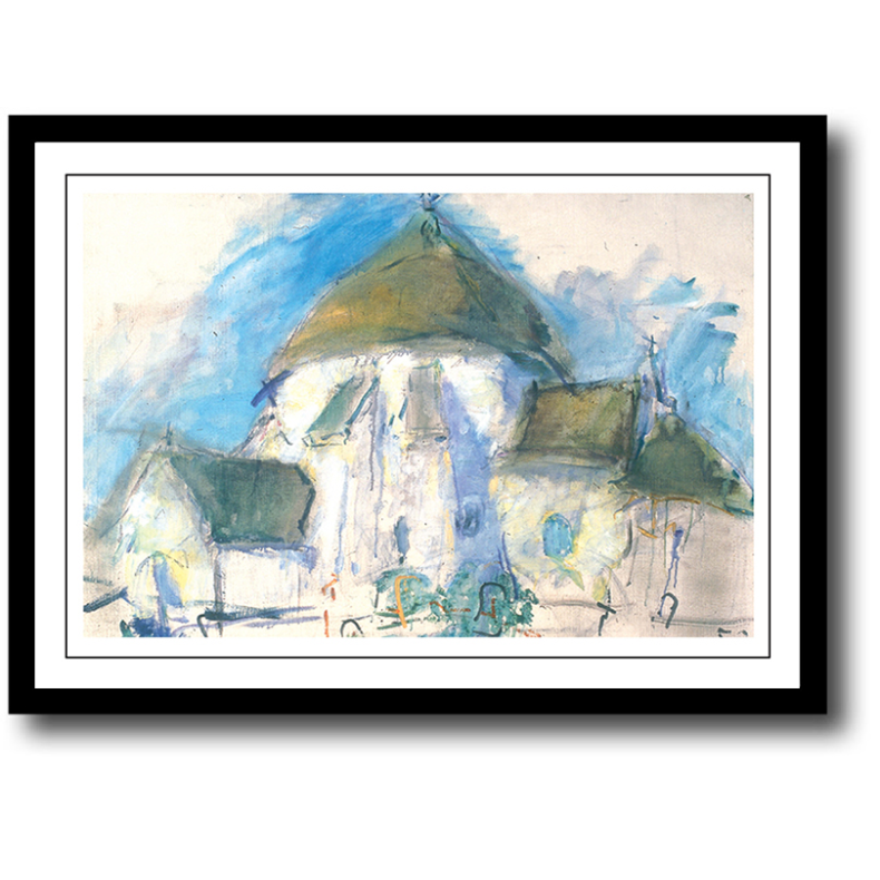 Oluf Hst plakat 30x40cm i ramme