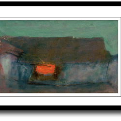 Oluf Hst plakat 30x40cm i ramme