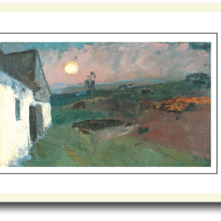 Oluf Hst plakat 30x40cm i ramme