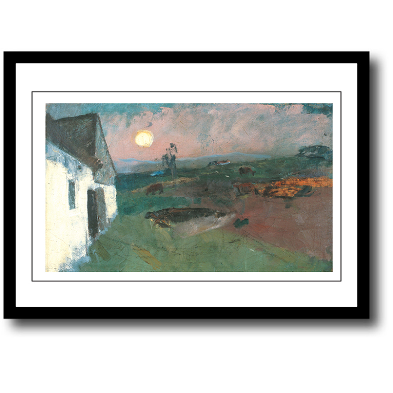 Oluf Hst plakat 30x40cm i ramme