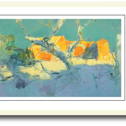 Oluf Hst plakat 30x40cm i ramme