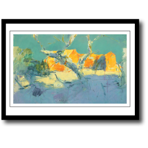 Oluf Hst plakat 30x40cm i ramme