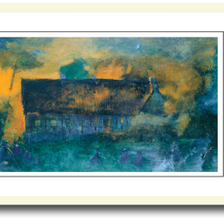 Oluf Hst plakat 30x40cm i ramme