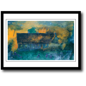 Oluf Hst plakat 30x40cm i ramme