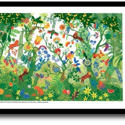 Peggy Nille plakat 30x40cm i ramme