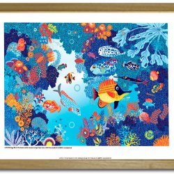 Peggy Nille plakat 30x40cm i ramme