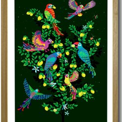 Peggy Nille plakat 30x40cm i ramme