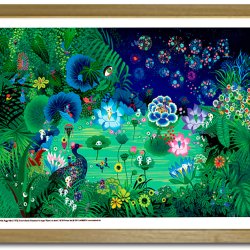 Peggy Nille plakat 30x40cm i ramme