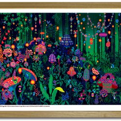 Peggy Nille plakat 30x40cm i ramme