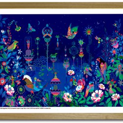 Peggy Nille plakat 30x40cm i ramme