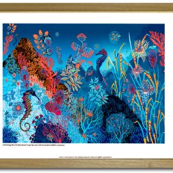 Peggy Nille plakat 30x40cm i ramme