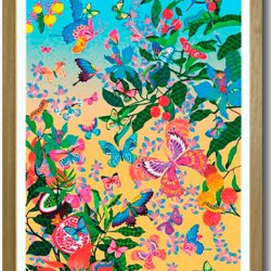 Peggy Nille poster 30x40cm in frame