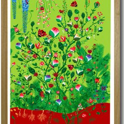 Peggy Nille poster 30x40cm in frame