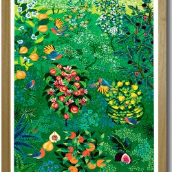 Peggy Nille poster 30x40cm in frame