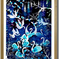 Peggy Nille poster 30x40cm in frame