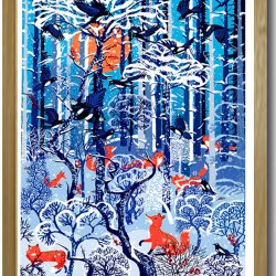 Peggy Nille poster 30x40cm in frame