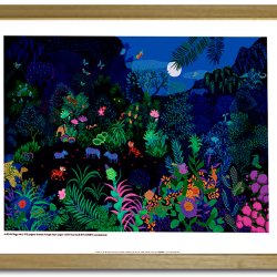 Peggy Nille plakat 30x40cm i ramme