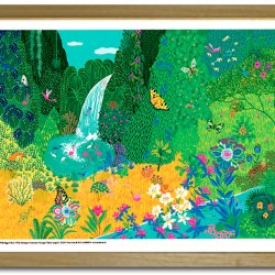 Peggy Nille plakat 30x40cm i ramme