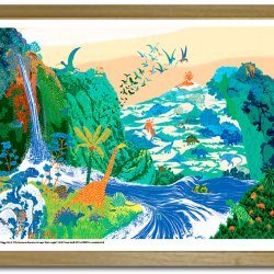 Peggy Nille plakat 30x40cm i ramme