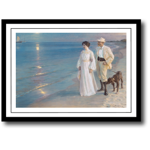 Skagen plakat 30x40cm i ramme