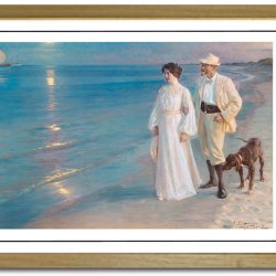 Skagen plakat 60x80cm i ramme