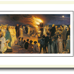 Skagen plakat 30x40cm i ramme