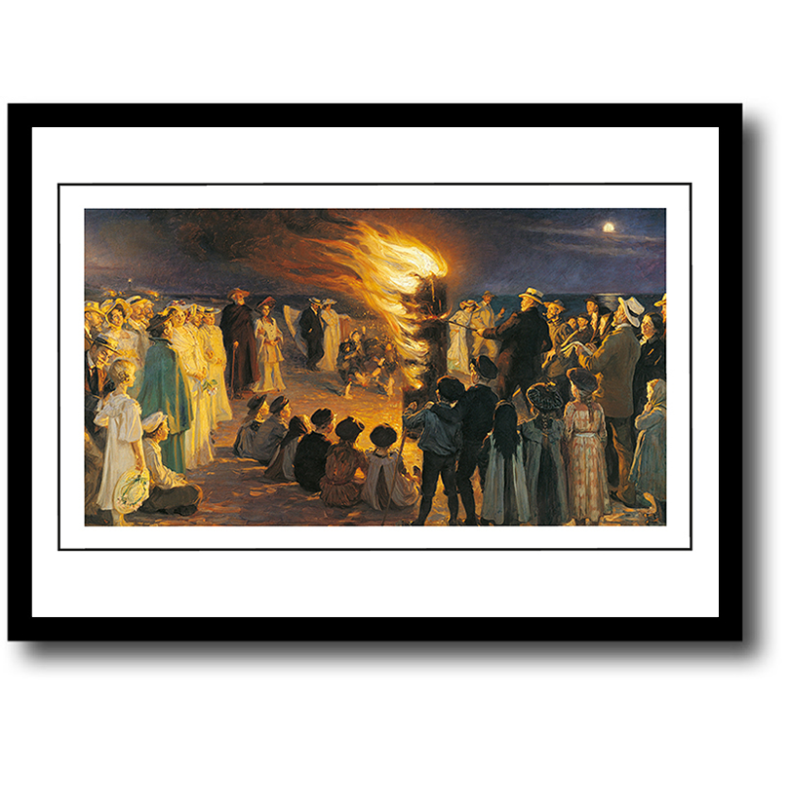 Skagen plakat 30x40cm i ramme