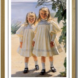 Skagen plakat 60x80cm i ramme