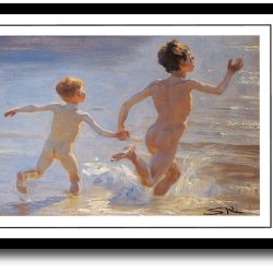 Skagen plakat 30x40cm i ramme