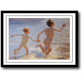 Skagen plakat 30x40cm i ramme