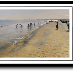 Skagen plakat 30x40cm i ramme