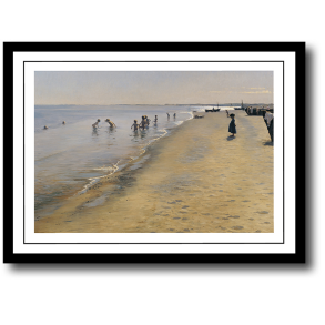 Skagen plakat 30x40cm i ramme