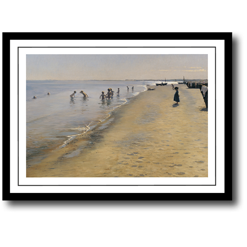 Skagen plakat 30x40cm i ramme