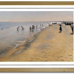 Skagen plakat 30x40cm i ramme