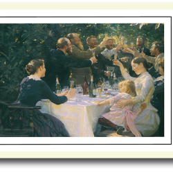 Skagen plakat 30x40cm i ramme