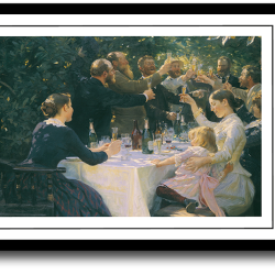 Skagen plakat 30x40cm i ramme