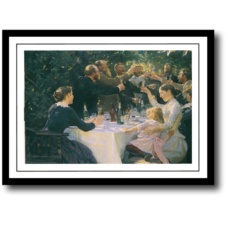 Skagen plakat 30x40cm i ramme